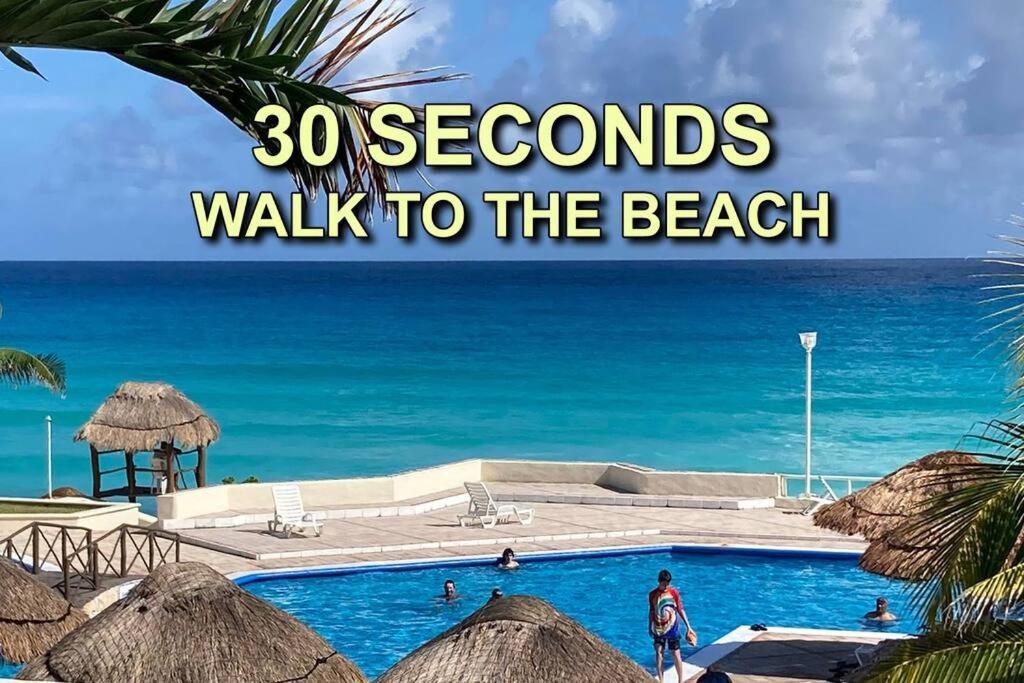 Cancun Oceanfront, Entire Apartment Exterior foto